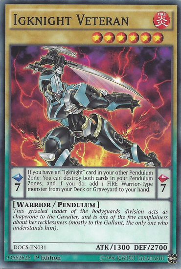 Igknight Veteran [DOCS-EN031] Common 