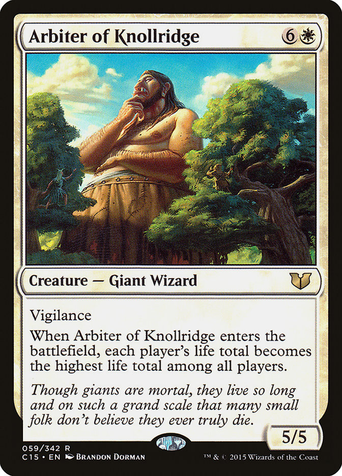 Arbiter of Knollridge [Commander 2015] 