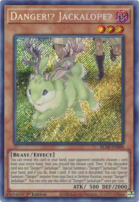 Danger!? Jackalope? [BLAR-EN088] Secret Rare 