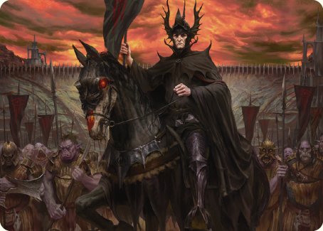 The Mouth of Sauron Art Card [The Lord of the Rings: Tales of Middle-earth Art Series] 