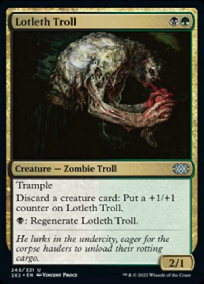 Lotleth Troll [Double Masters 2022] 