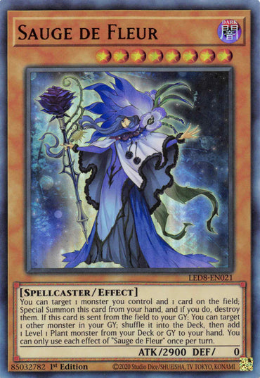 Sauge de Fleur [LED8-EN021] Ultra Rare 