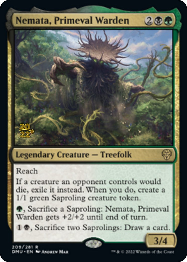 Nemata, Primeval Warden [Dominaria United Prerelease Promos] 