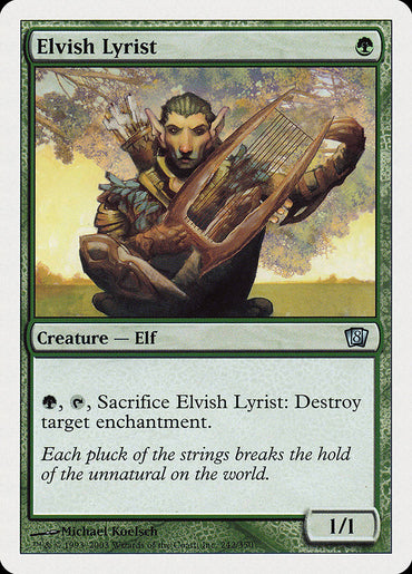 Elvish Lyrist [Eighth Edition] 