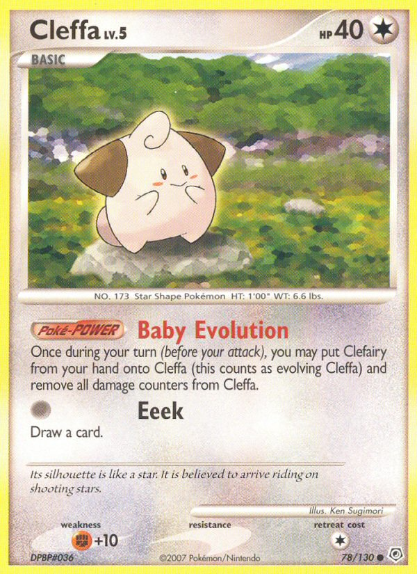Cleffa (78/130) [Diamond &amp; Pearl: Base Set] 