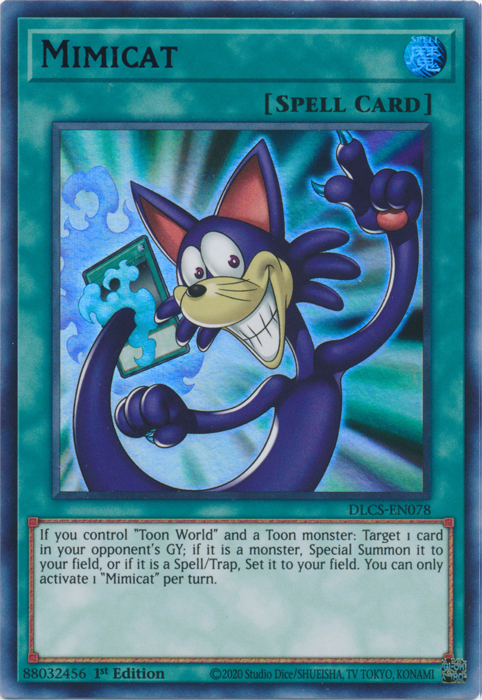 Mimicat (Purple) [DLCS-EN078] Ultra Rare 