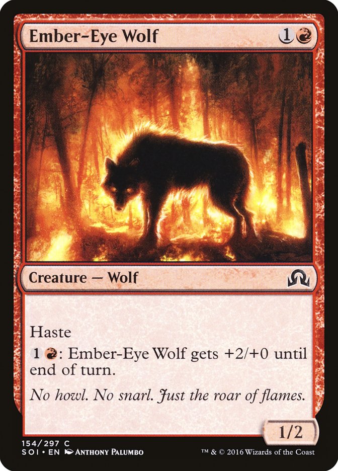 Ember-Eye Wolf [Shadows over Innistrad] 