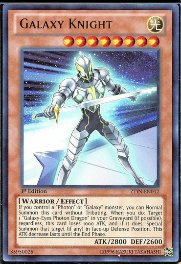 Galaxy Knight [ZTIN-EN012] Ultra Rare 