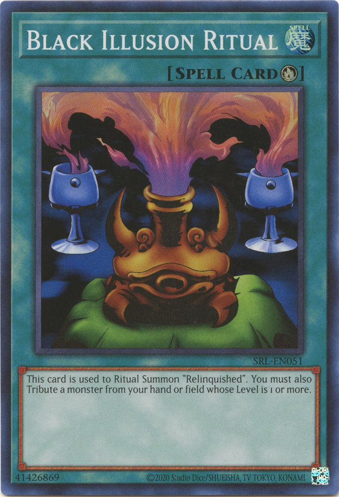 Black Illusion Ritual (25th Anniversary) [SRL-EN051] Super Rare 