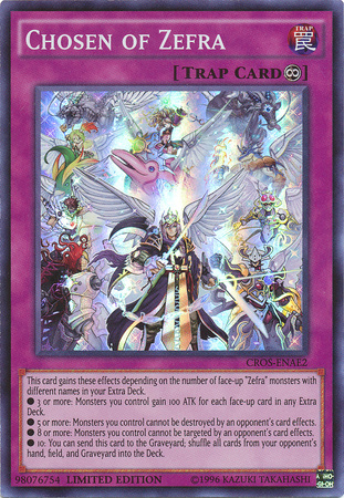 Chosen of Zefra [CROS-ENAE2] Super Rare 