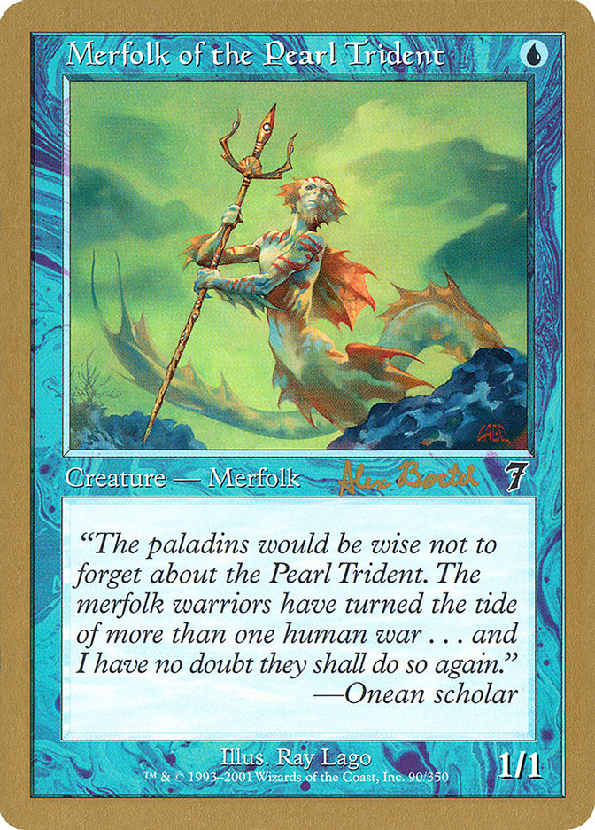 Merfolk of the Pearl Trident (Alex Borteh) [World Championship Decks 2001] 