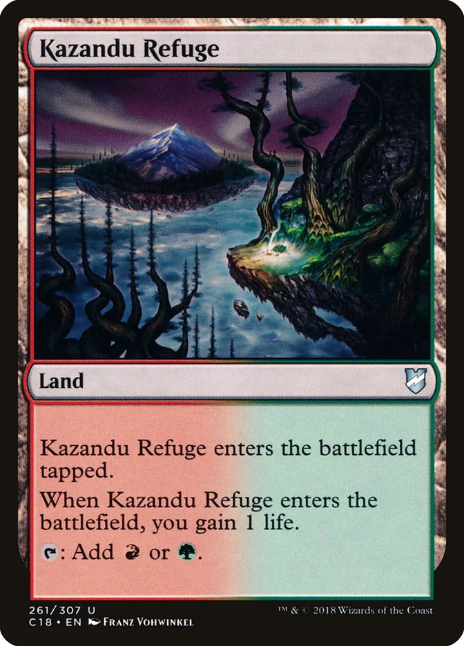 Kazandu Refuge [Commander 2018] 