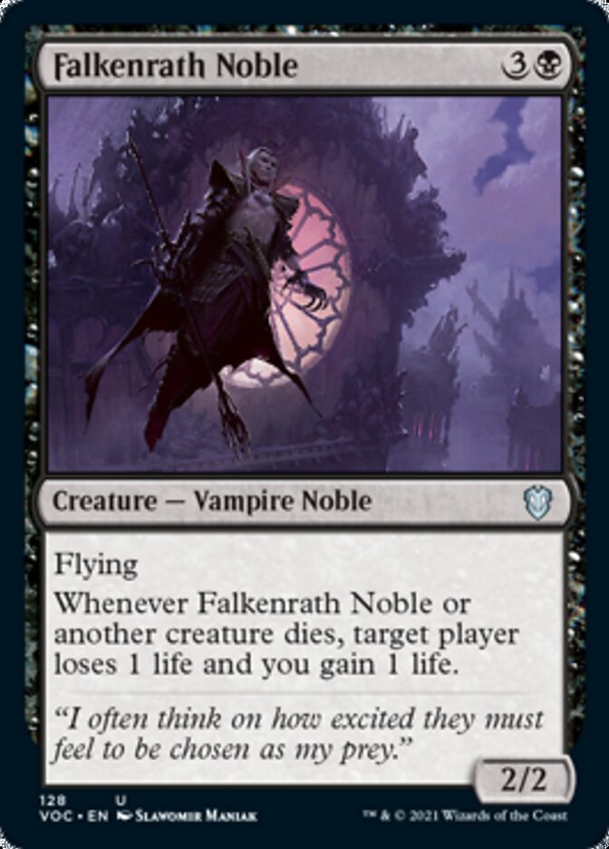 Falkenrath Noble [Innistrad: Crimson Vow Commander] 