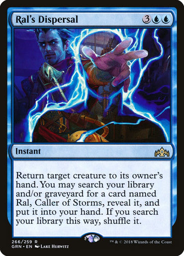 Ral's Dispersal [Guilds of Ravnica] 