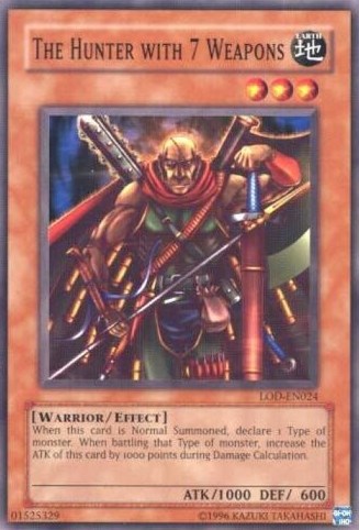The Hunter with 7 Weapons [LOD-EN024] Common 
