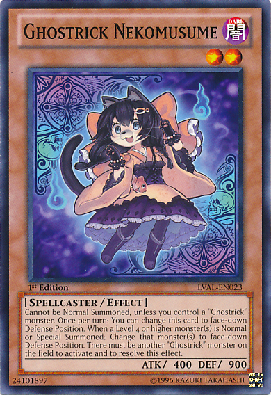 Ghostrick Nekomusume [LVAL-EN023] Common 