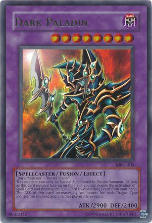 Dark Paladin (Reprint Artwork) [MFC-105] Ultra Rare 