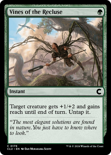 Vines of the Recluse [Ravnica: Clue Edition] 