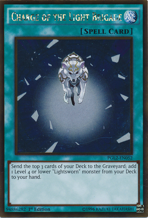 Charge of the Light Brigade [PGL2-EN052] Gold Rare 