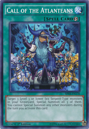 Call of the Atlanteans [BP03-EN178] Common 