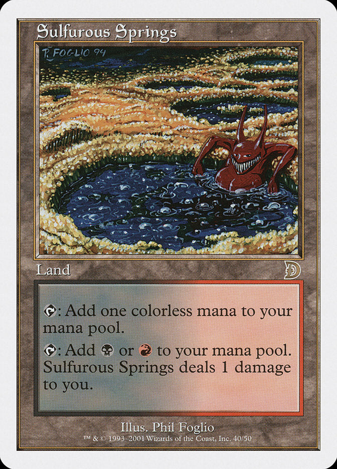 Sulfurous Springs [Deckmasters] 