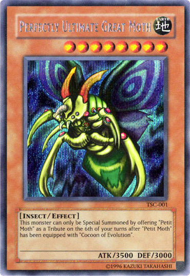 Perfectly Ultimate Great Moth (The Sacred Cards) [TSC-001] Secret Rare 