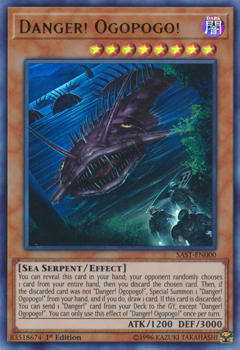 Danger! Ogopogo! [SAST-EN000] Ultra Rare 