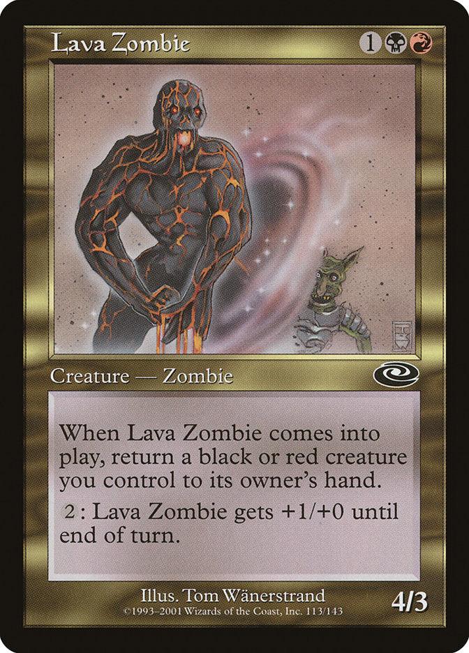 Lava Zombie [Planeshift] 