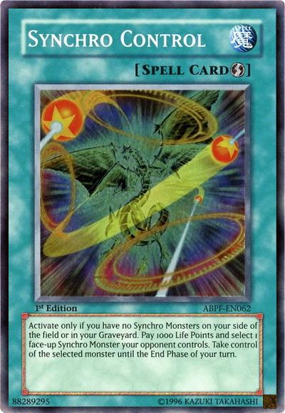 Synchro Control [ABPF-EN062] Super Rare 