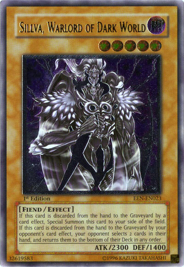 Sillva, Warlord of Dark World [EEN-EN023] Ultimate Rare 