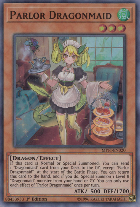 Parlor Dragonmaid [MYFI-EN020] Super Rare 
