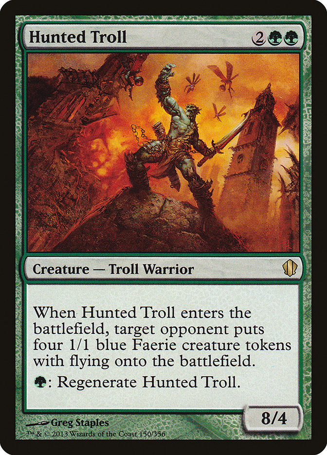 Hunted Troll [Commander 2013] 