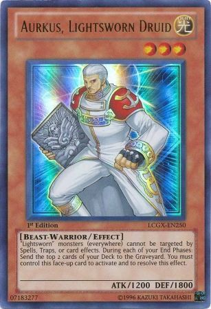 Aurkus, Lightsworn Druid [LCGX-EN250] Ultra Rare 