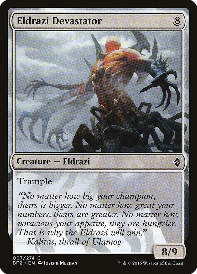 Eldrazi Devastator [Battle for Zendikar] 