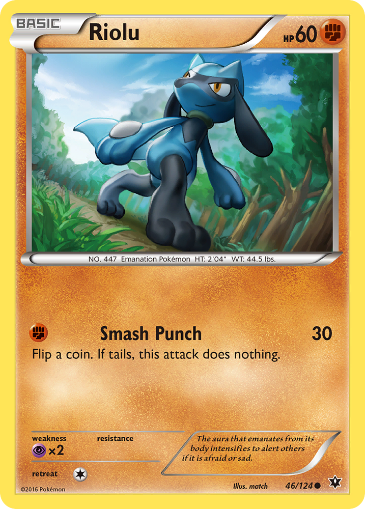 Riolu (46/124) [XY: Fates Collide]