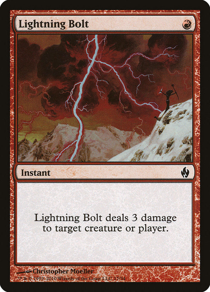 Lightning Bolt [Premium Deck Series: Fire and Lightning] 