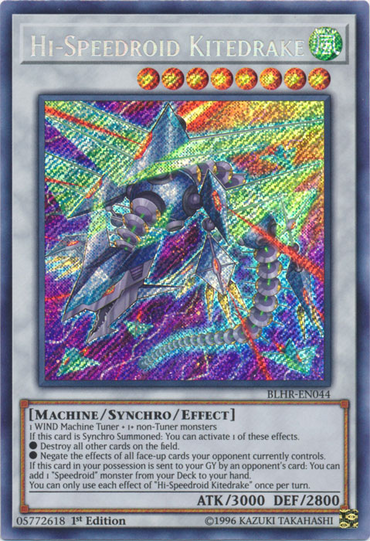 Hi-Speedroid Kitedrake [BLHR-EN044] Secret Rare 