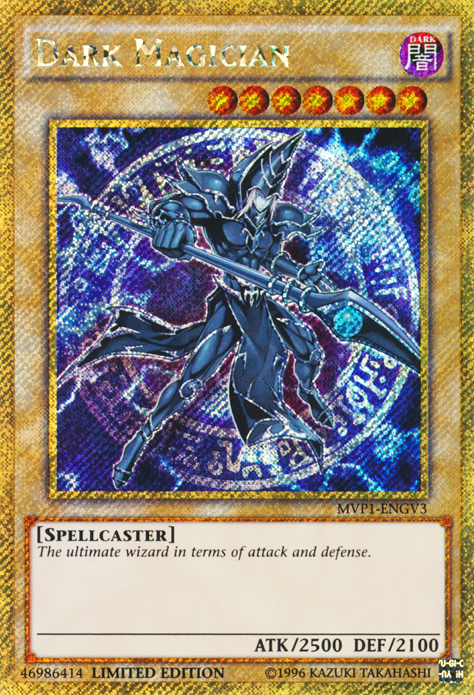 Dark Magician [MVP1-ENGV3] Gold Secret Rare 