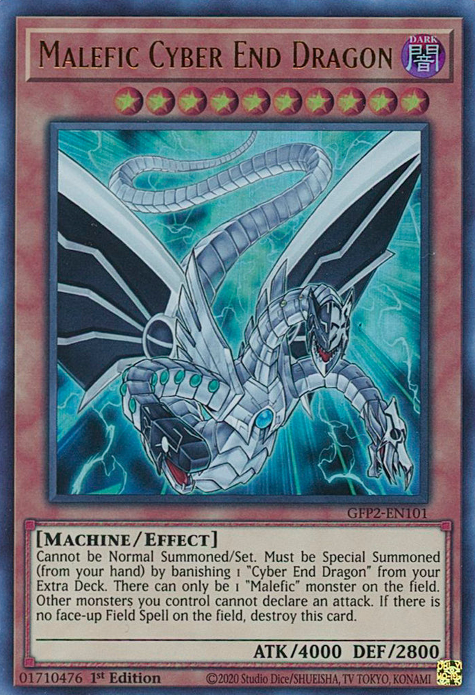 Malefic Cyber ​​End Dragon [GFP2-EN101] Ultra Rare 