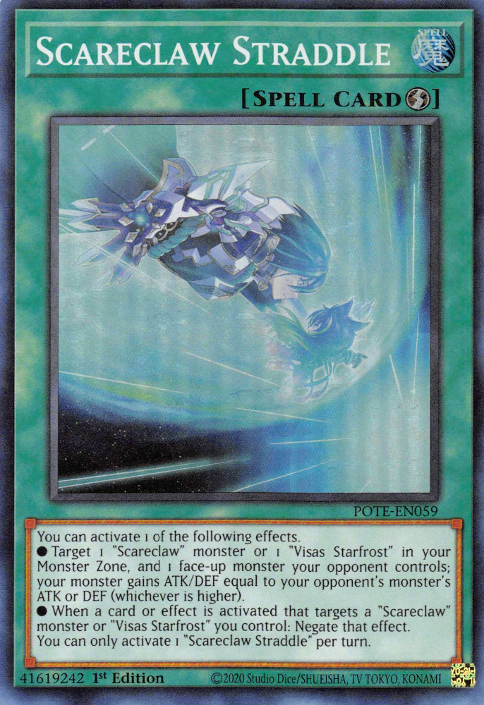 Scareclaw Straddle [POTE-EN059] Super Rare 