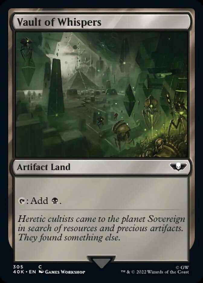 Vault of Whispers (Surge Foil) [Warhammer 40,000] 