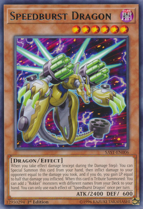 Speedburst Dragon [SAST-EN006] Rare 