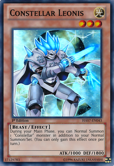 Constellar Leonis [HA07-EN043] Super Rare 
