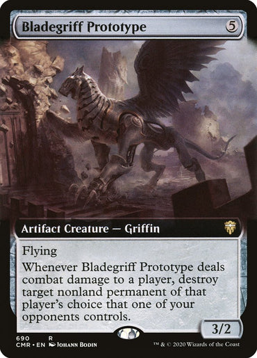 Bladegriff Prototype (Extended Art) [Commander Legends] 