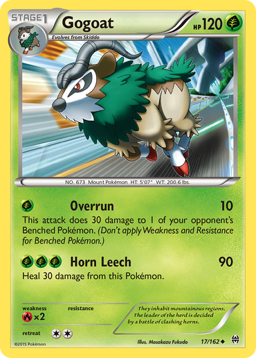 Gogoat (17/162) [XY: BREAKthrough]