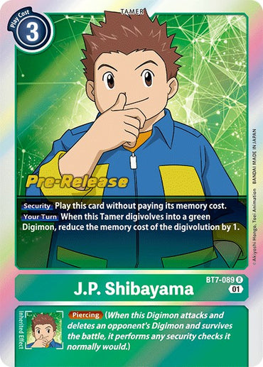 JP Shibayama [BT7-089] [Next Adventure Pre-Release Cards] 