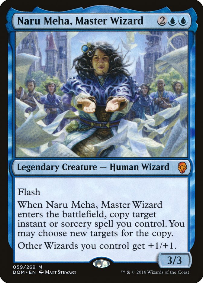 Naru Meha, Master Wizard [Dominaria] 