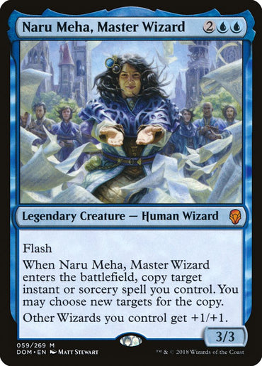 Naru Meha, Master Wizard [Dominaria] 