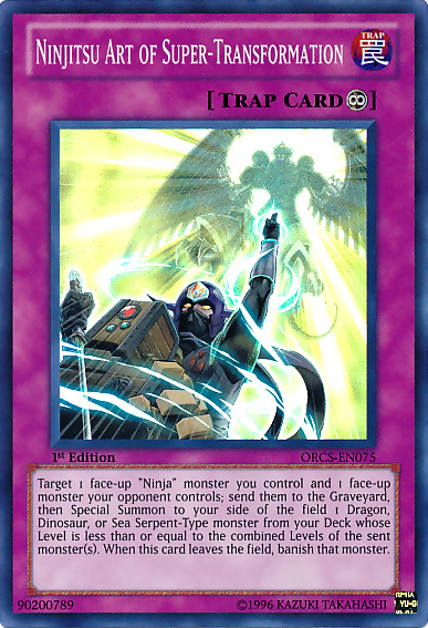 Ninjitsu Art of Super-Transformation [ORCS-EN075] Super Rare 