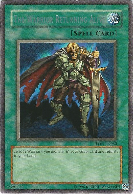 The Warrior Returning Alive [LOD-EN030] Rare 